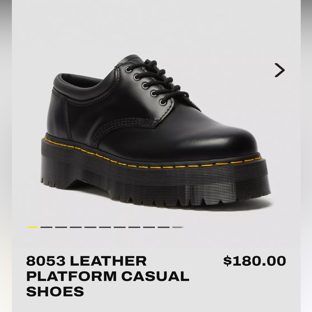BRAND NEW DR.MARTEN PLATFORM LOW